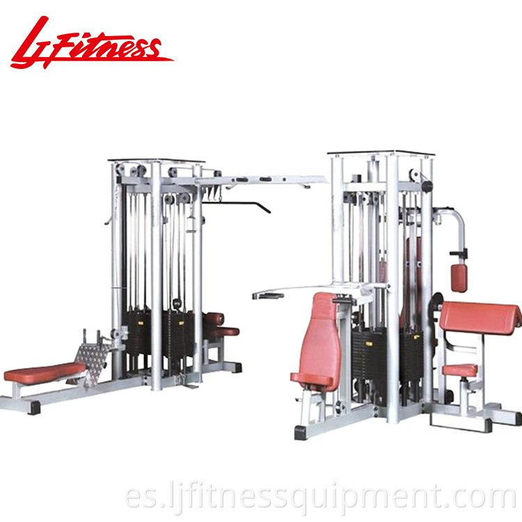 8 station multi gym equipment